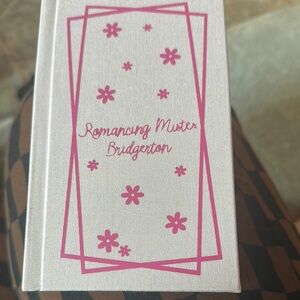 Romancing Mister Bridgerton Decorative Book - Pink